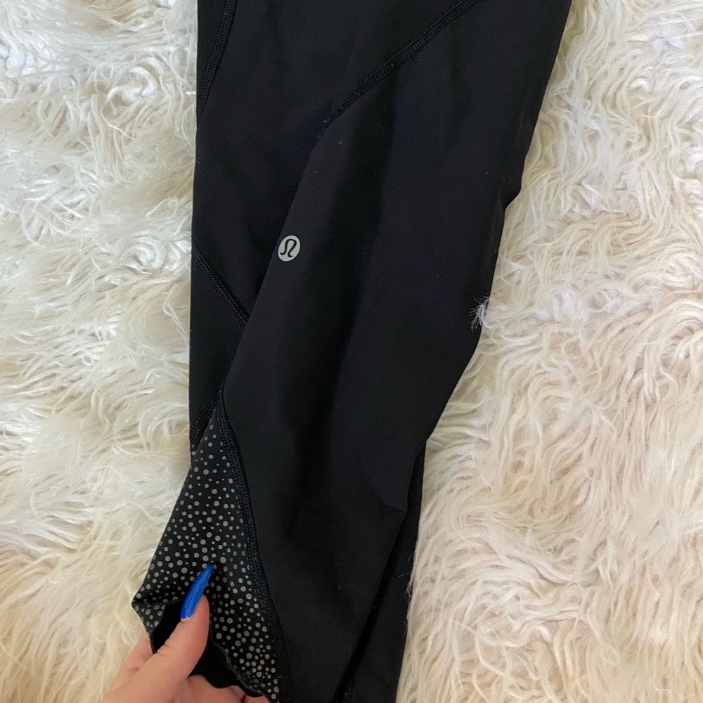 lululemon reflective leggings 24”